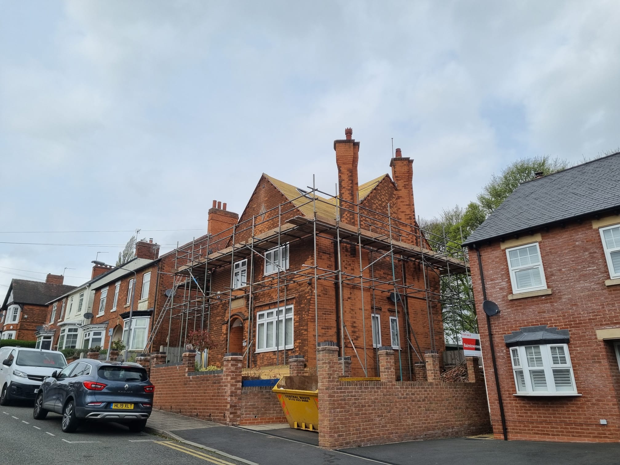 Complete house renovation exterior